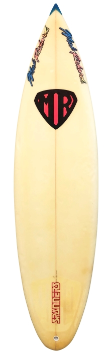Mark Richards (MR) thruster surfboard (1980's)