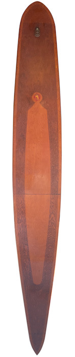 Tom Blake hollow Kookbox surfboard (late 1930’s)