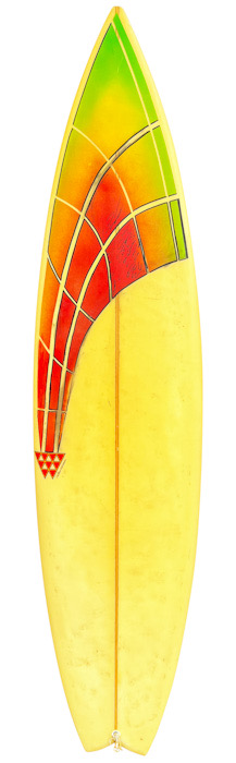 Buttons Kaluhiokalani surfboard (mid 1990’s)