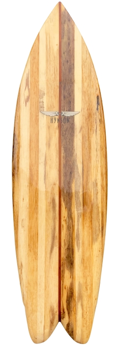 Mike Hynson shaped agave wood surfboard